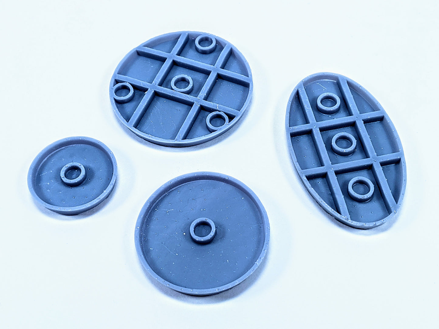 33-Piece Round Base Set with Magnet Slots : Elven Carvings