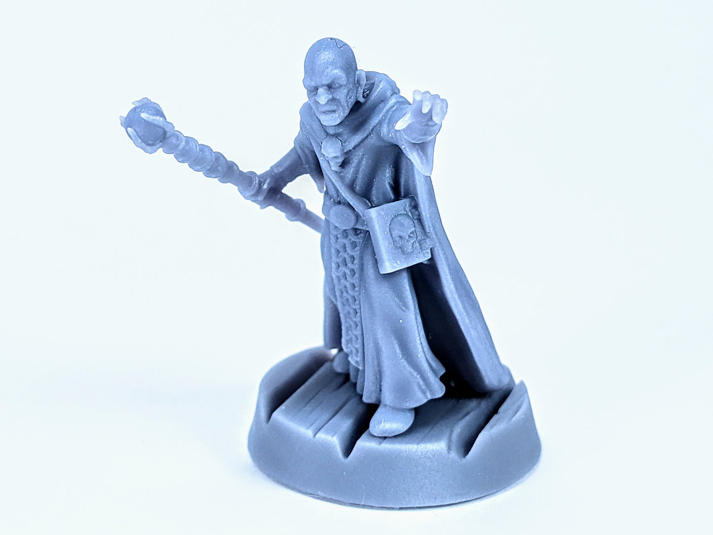 33-Piece Round Base Set with Magnet Slots : Wooden Planks