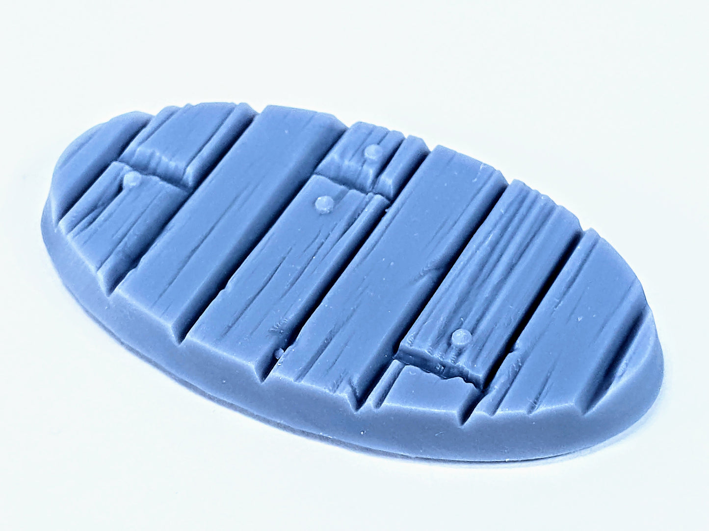 33-Piece Round Base Set with Magnet Slots : Wooden Planks