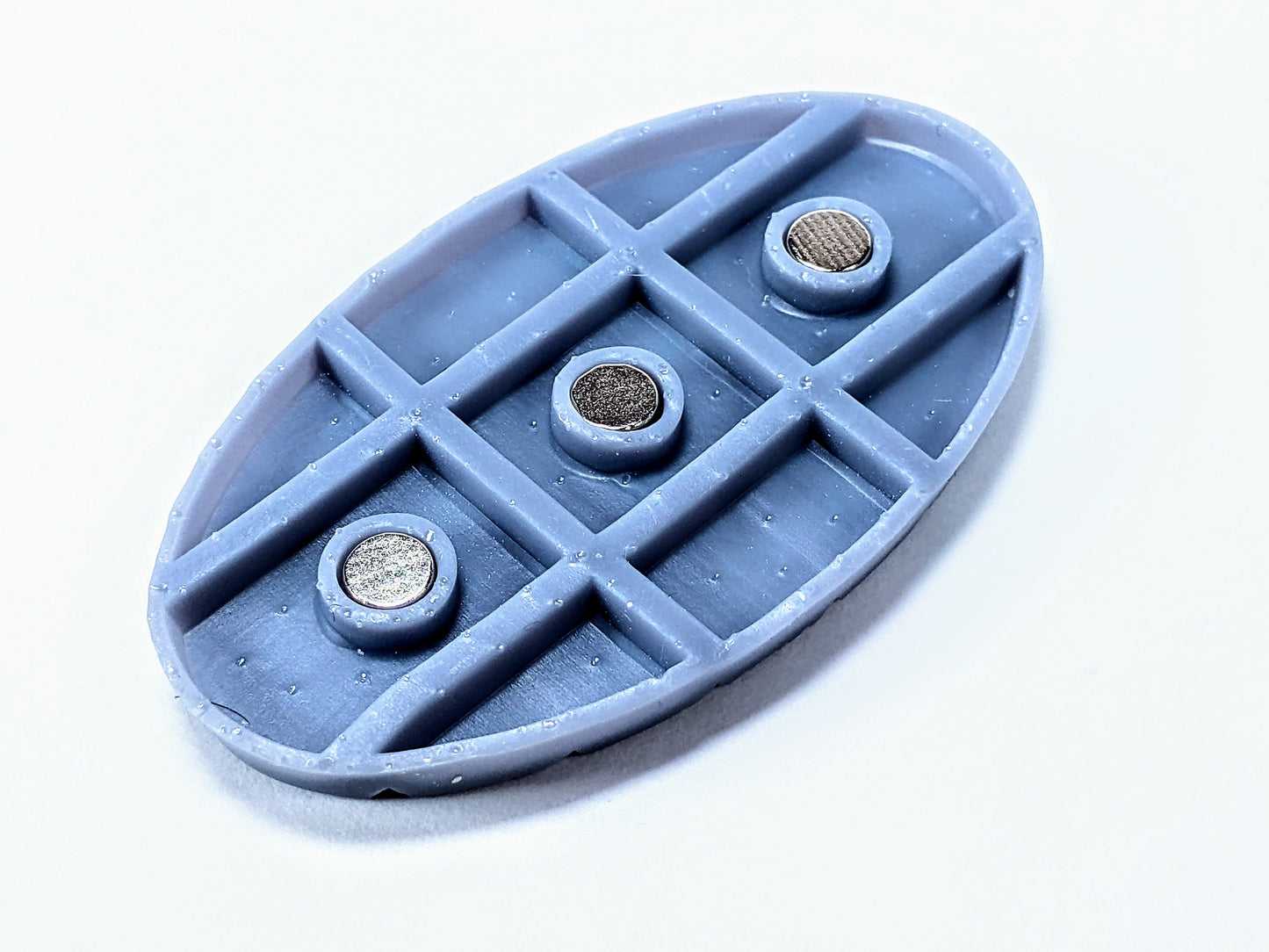 33-Piece Round Base Set with Magnet Slots : Wooden Planks