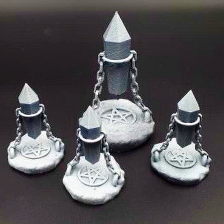 Floating Magic Crystal Objective Marker