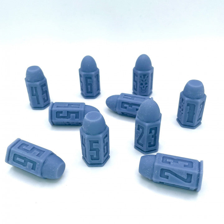 Bullet Dice and Pistol Cylinder Holder