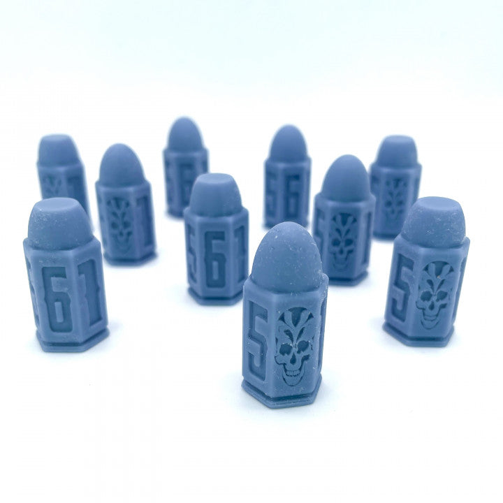 Bullet Dice and Pistol Cylinder Holder
