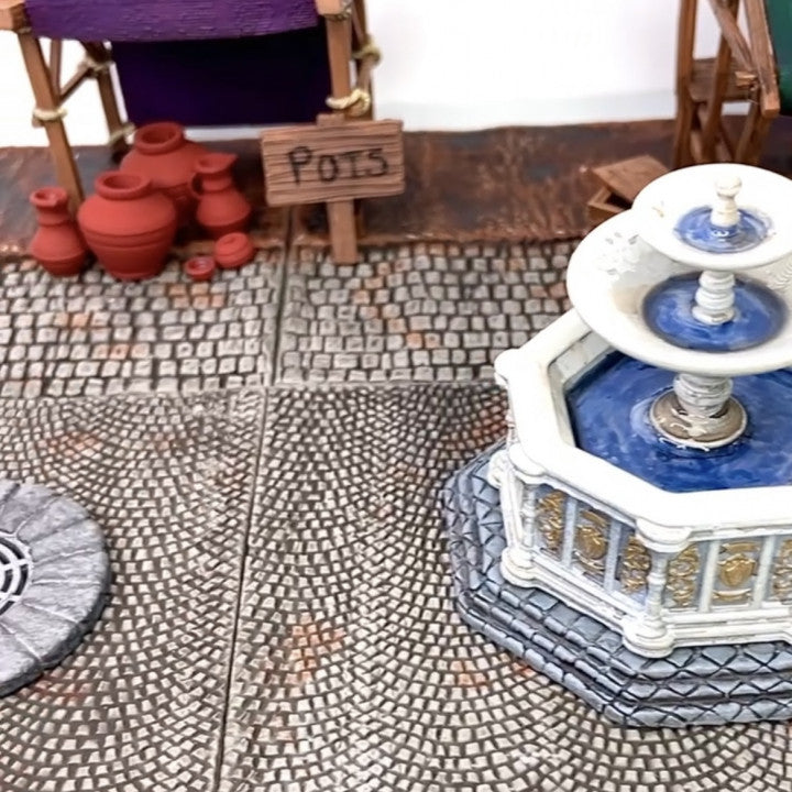 Print N' Roll: Medieval Town Square