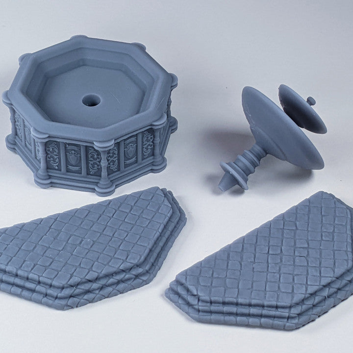 Print N' Roll: Medieval Town Square