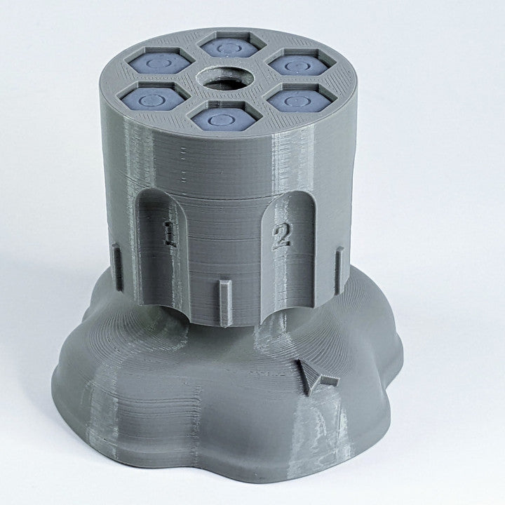 Bullet Dice and Pistol Cylinder Holder