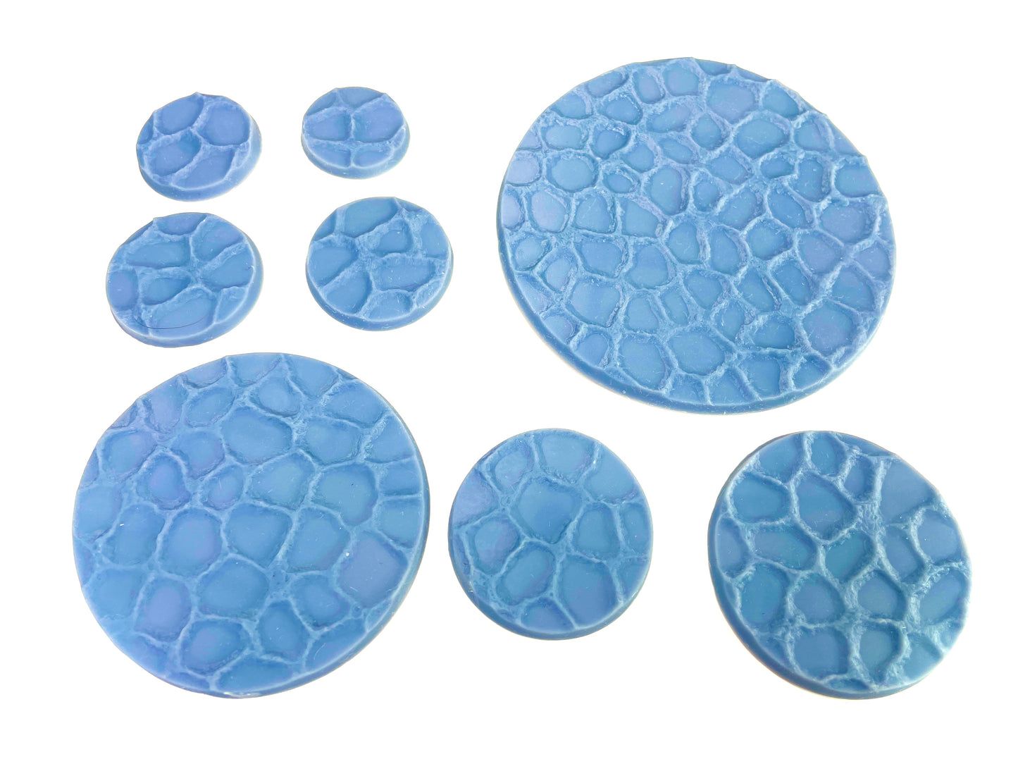 33-Piece Round Base Set with Magnet Slots : Alien Planet