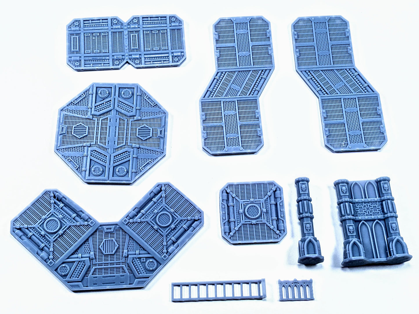 Print 'N' Roll Set 28: Grim Iron Underbelly (Texture Roller and Terrain Set)
