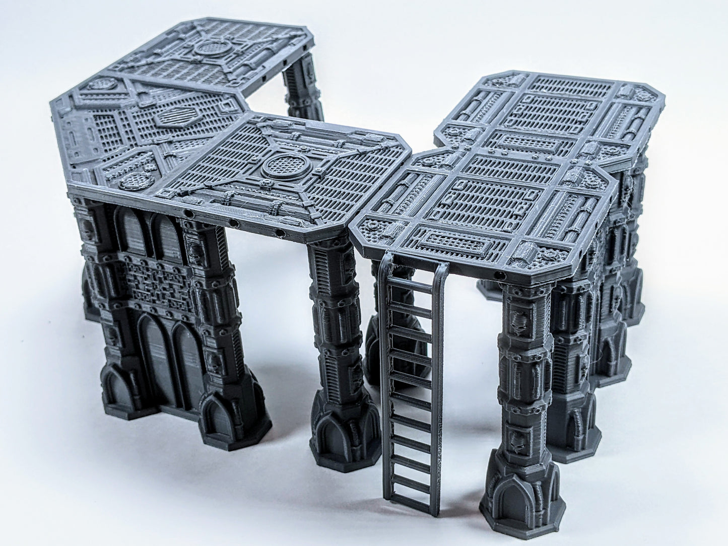 Print 'N' Roll Set 28: Grim Iron Underbelly (Texture Roller and Terrain Set)