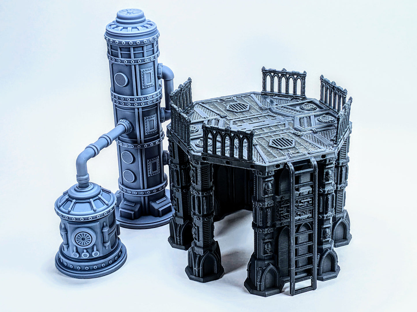 Print 'N' Roll Set 28: Grim Iron Underbelly (Texture Roller and Terrain Set)