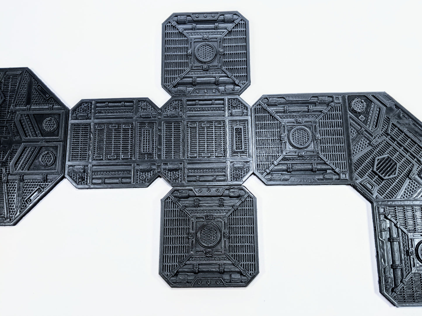 Print 'N' Roll Set 28: Grim Iron Underbelly (Texture Roller and Terrain Set)