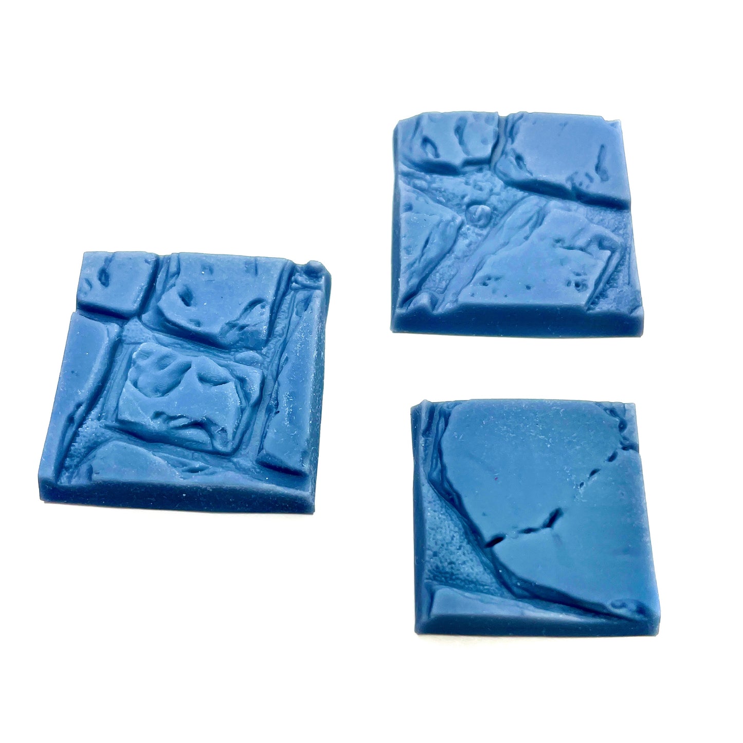 33-Piece Square Base Set with Magnet Slots : Broken Stone Slab