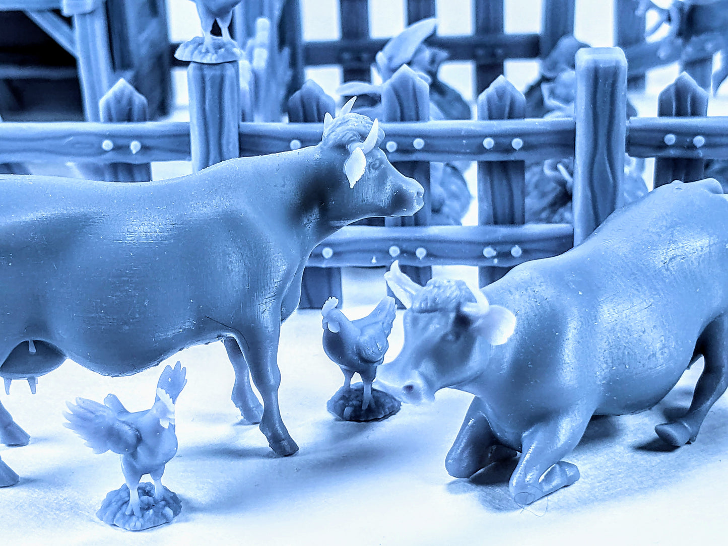 Cow Herd with Flesh Mimic