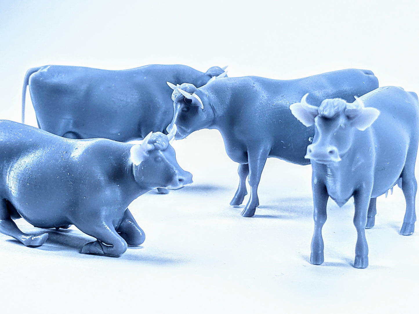 Cow Herd with Flesh Mimic