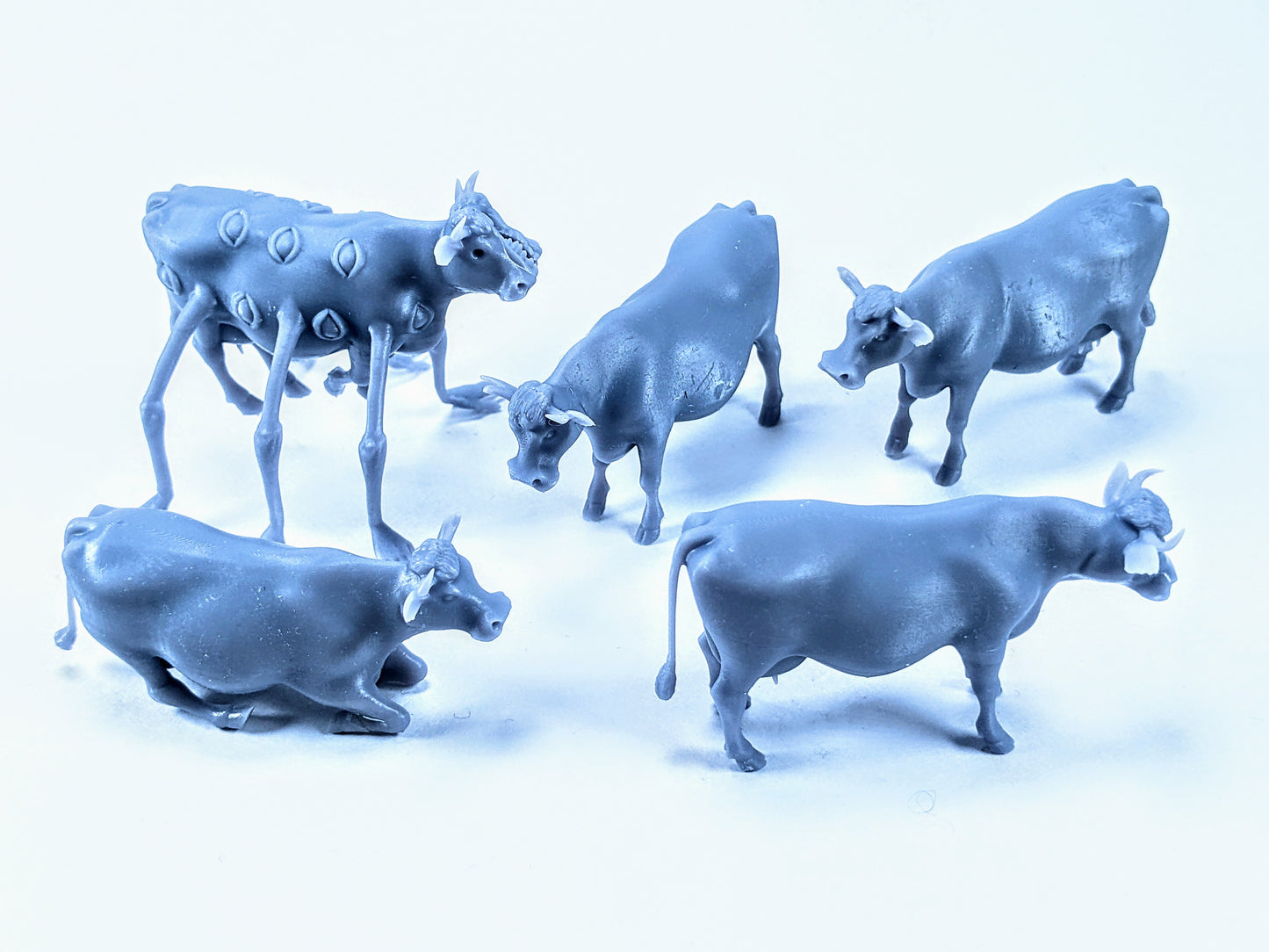 Cow Herd with Flesh Mimic