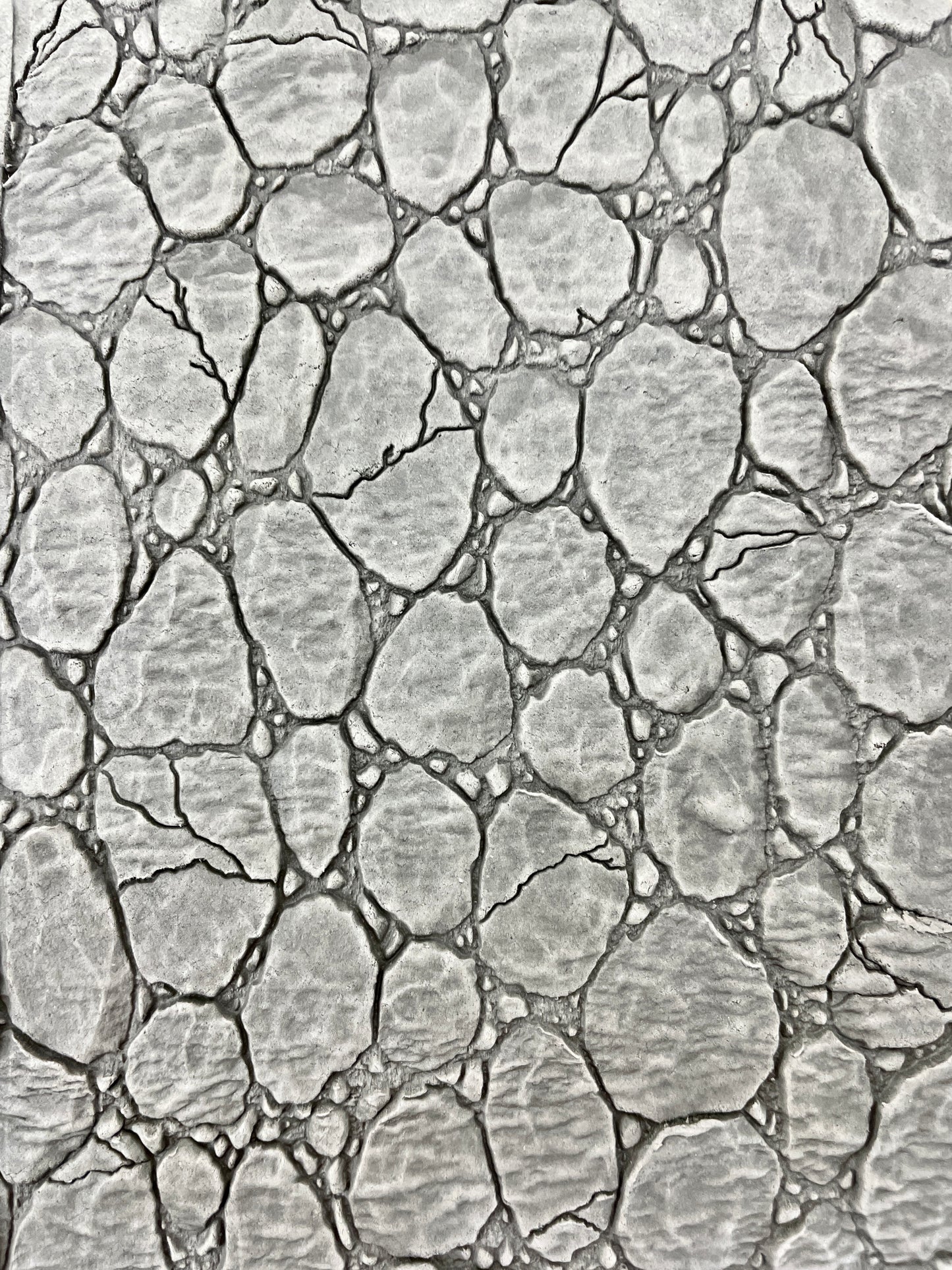 Cracked Stone Ground Texture Roller