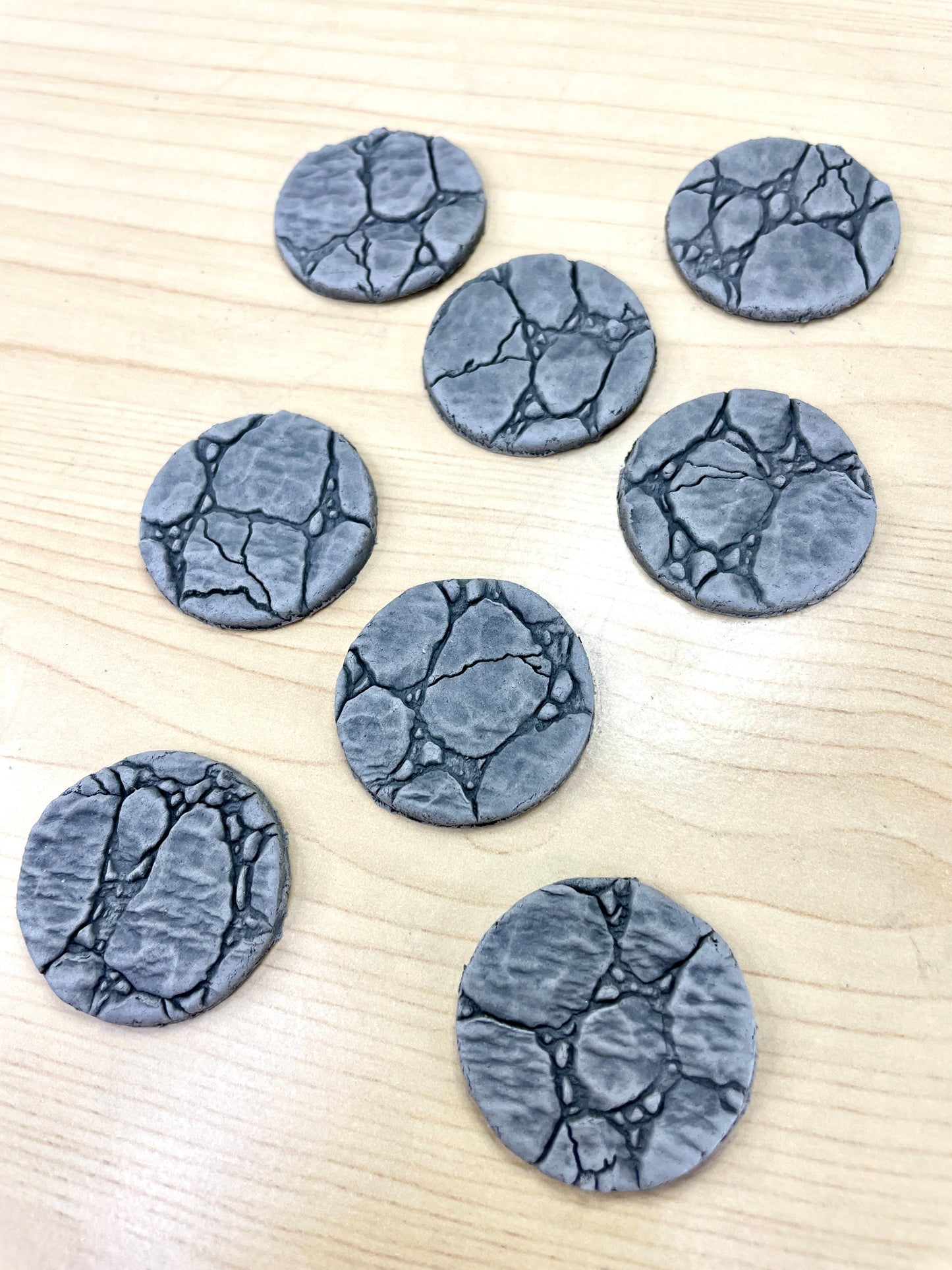 Cracked Stone Ground Texture Roller