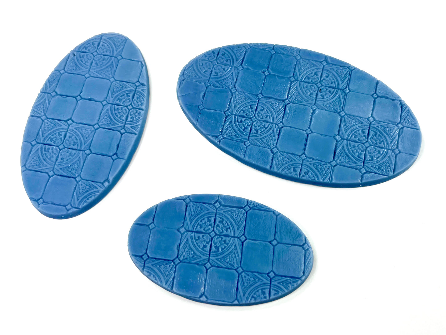 33-Piece Round Base Set with Magnet Slots : Grand Library Tiles
