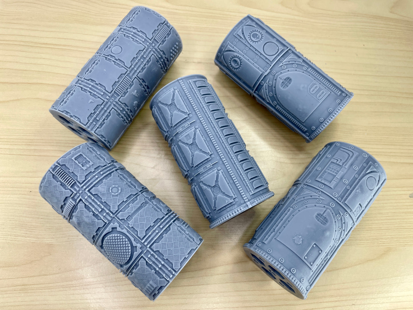Print 'N' Roll Set 28: Grim Iron Underbelly (Texture Roller and Terrain Set)