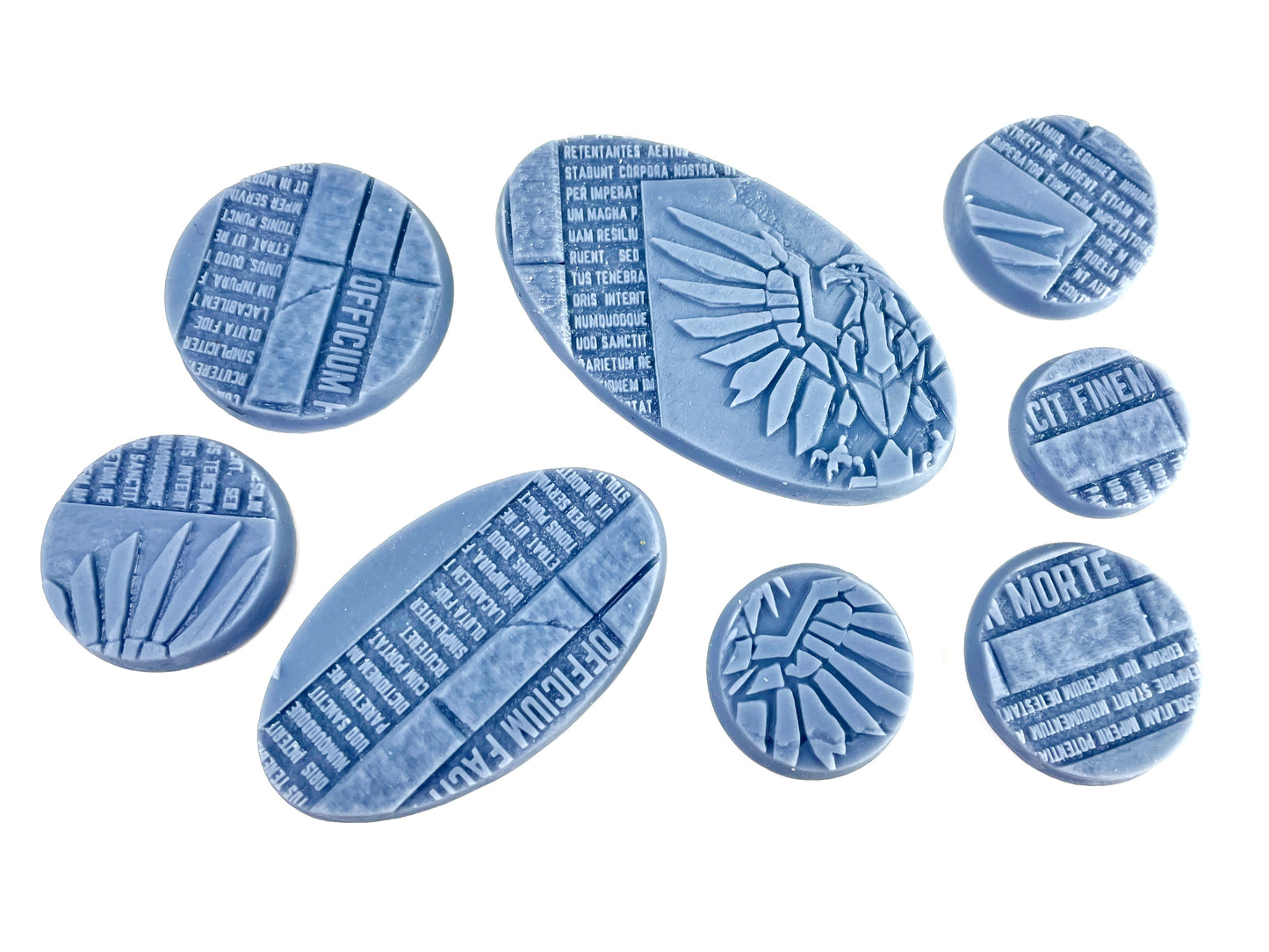 33-Piece Round Base Set with Magnet Slots : Imperial Mural
