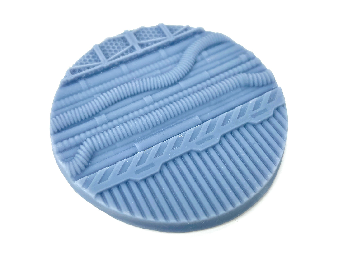33-Piece Round Base Set with Magnet Slots : Industrial Walkway
