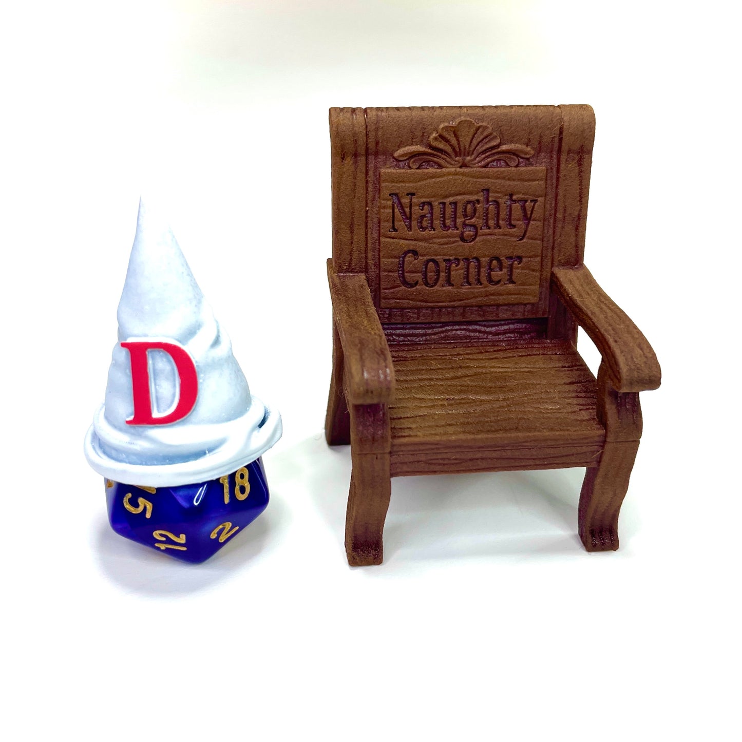 Naughty Dice Chair | Dunce Hat