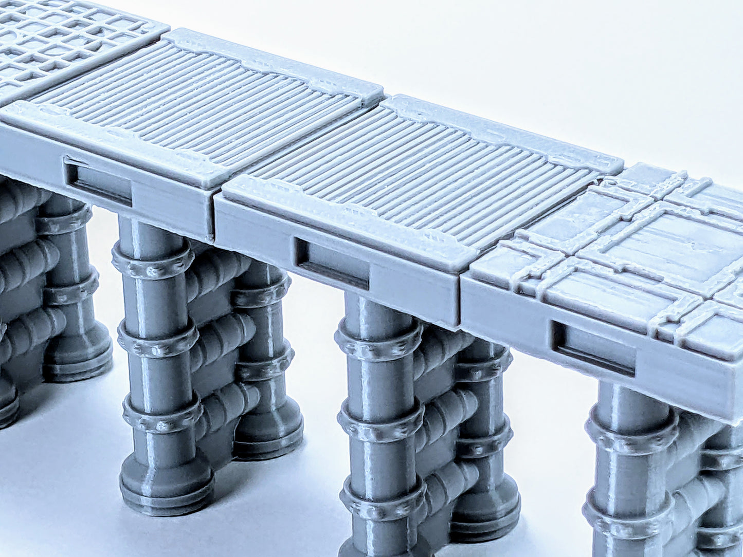 Modular Raised Metal Platforms