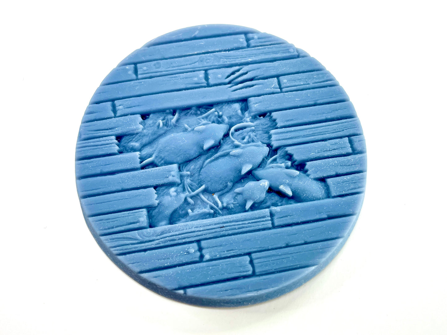 33-Piece Round Base Set with Magnet Slots: Rats Under Planks