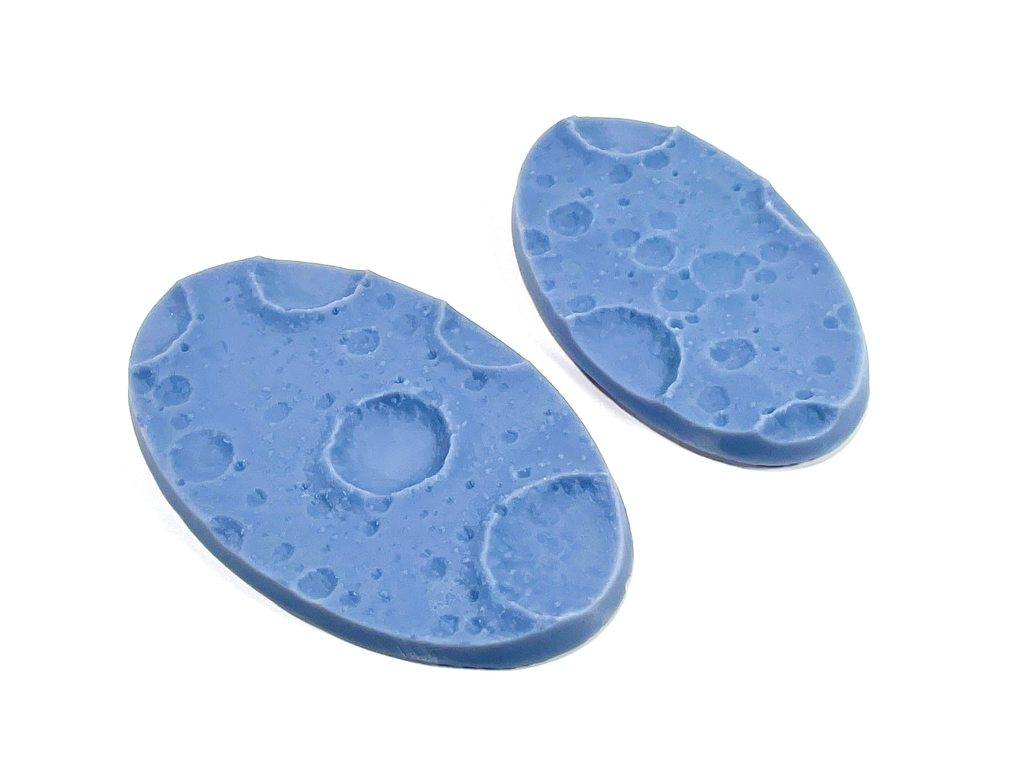 33-Piece Round Base Set with Magnet Slots : Moon Craters