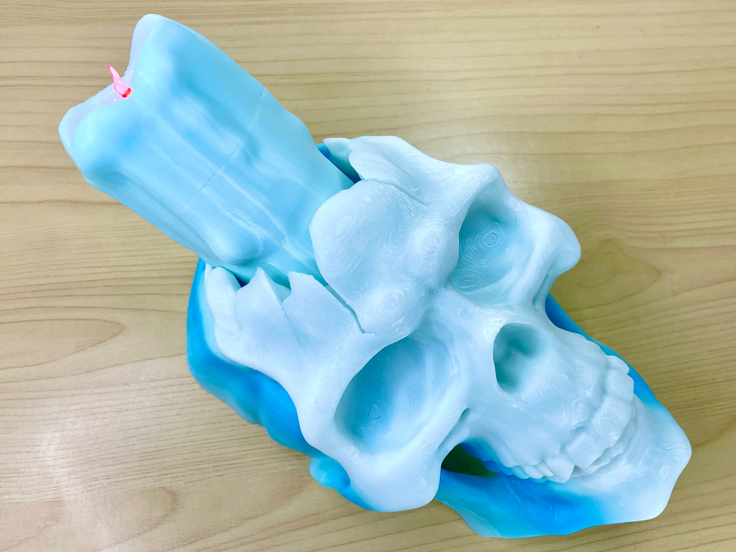 Skull Wall Mount Tealight Holder
