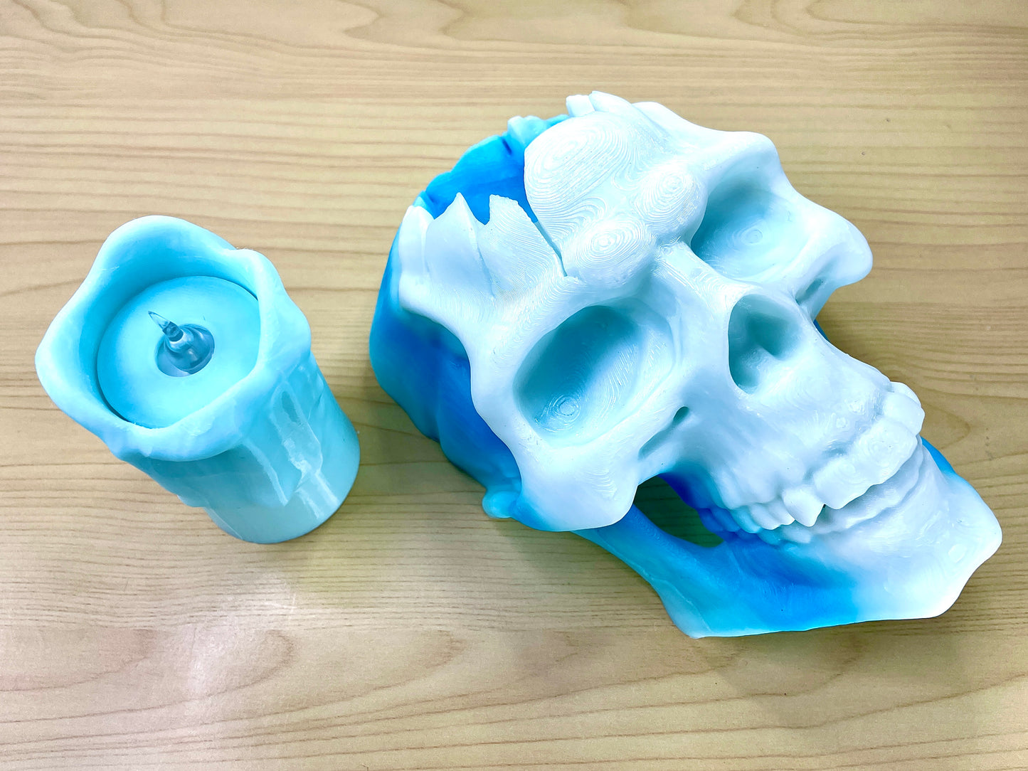 Skull Wall Mount Tealight Holder