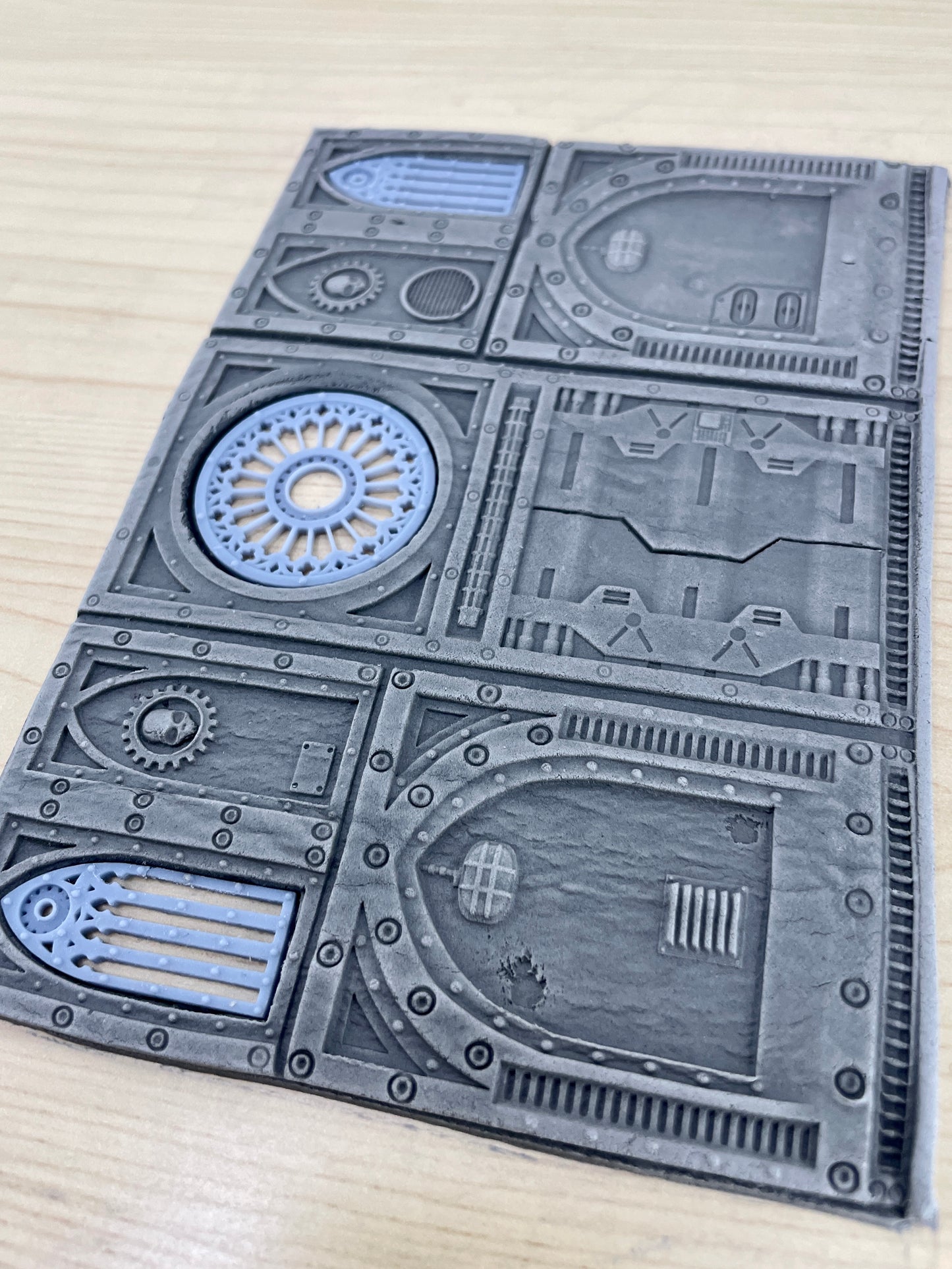Print 'N' Roll Set 28: Grim Iron Underbelly (Texture Roller and Terrain Set)