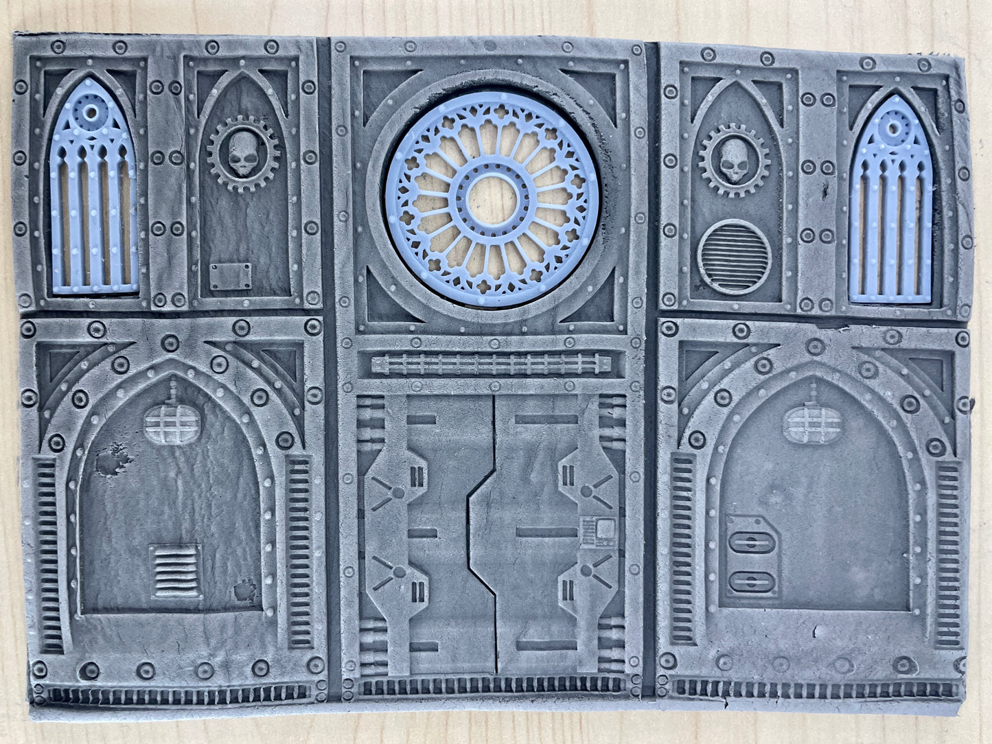 Print 'N' Roll Set 28: Grim Iron Underbelly (Texture Roller and Terrain Set)
