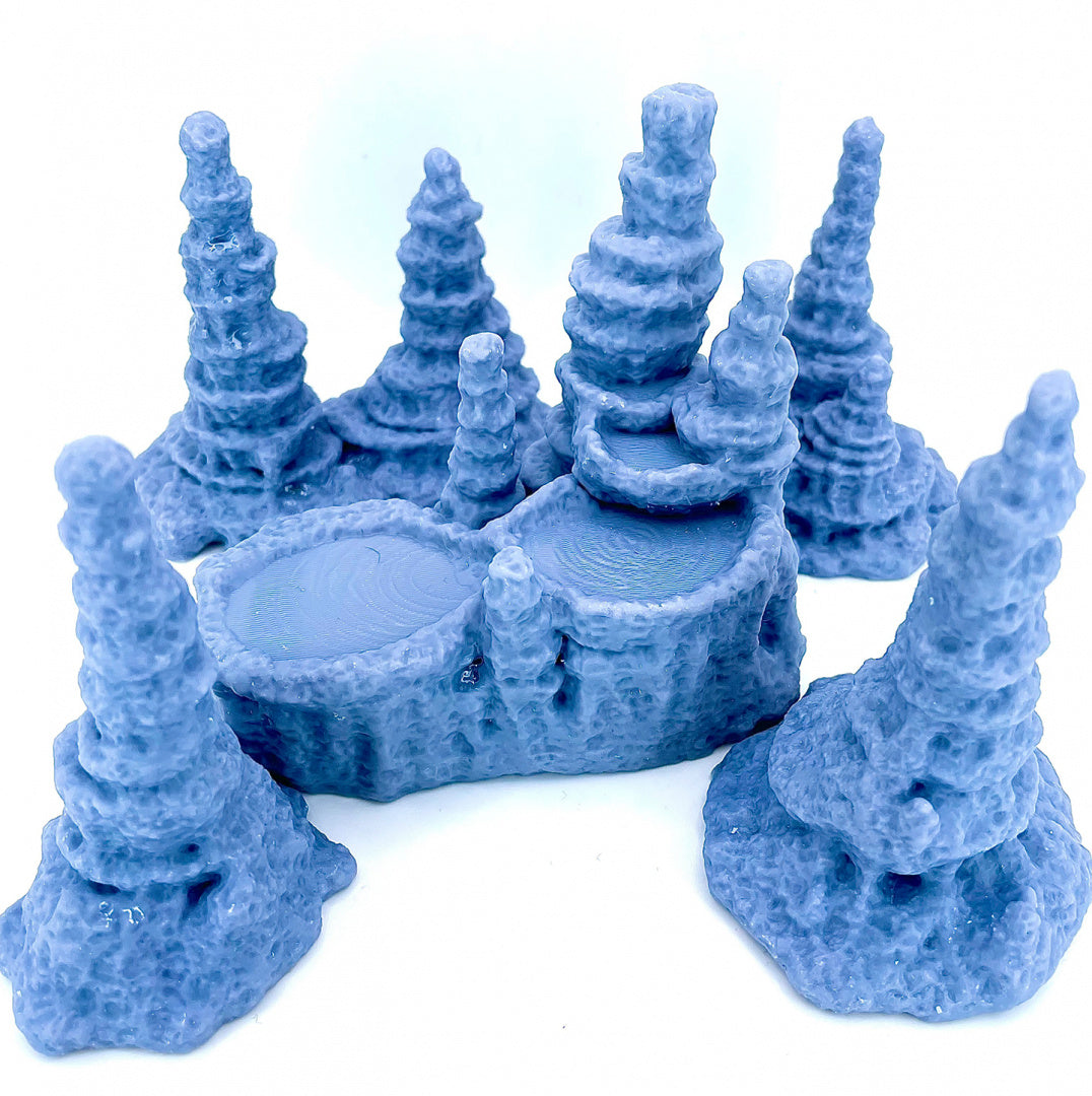Witches Fingers Stalagmites Set