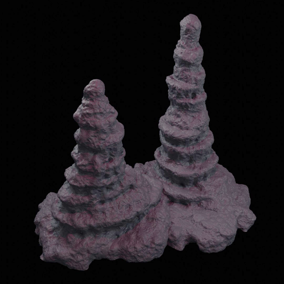 Witches Fingers Stalagmites Set