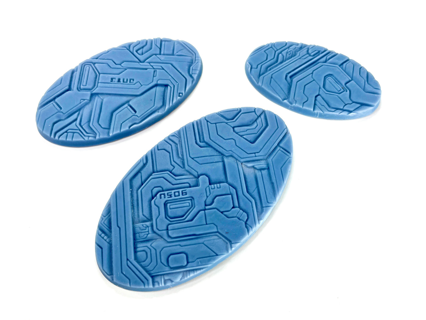 33-Piece Round Base Set with Magnet Slots : Starship Panels
