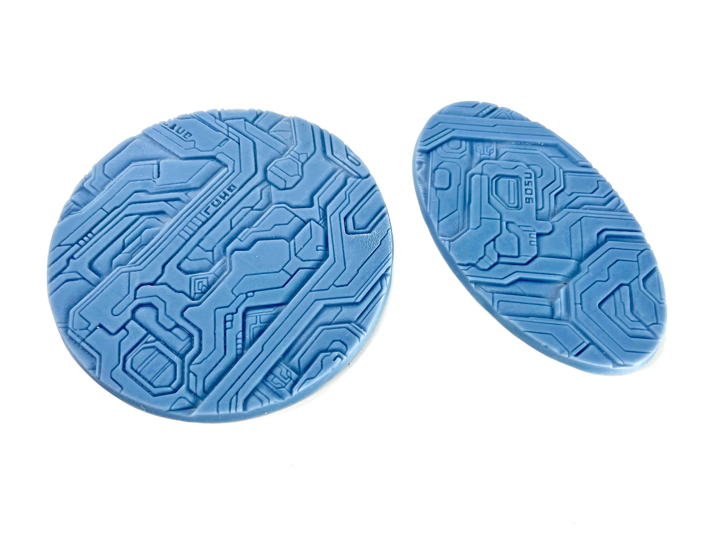 33-Piece Round Base Set with Magnet Slots : Starship Panels