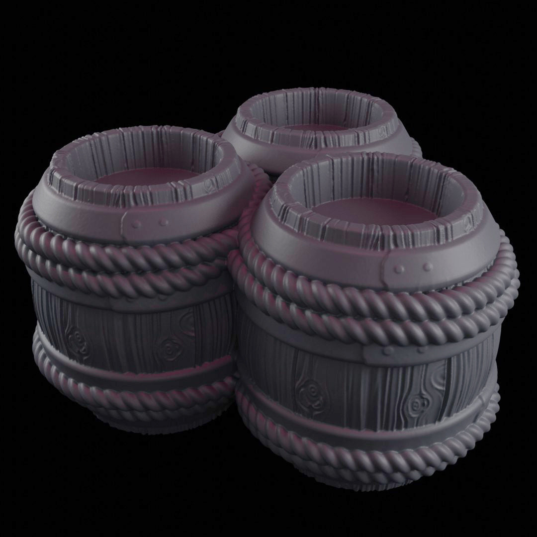 Thunder Kegs Barrel Set (Explosive Barrels)