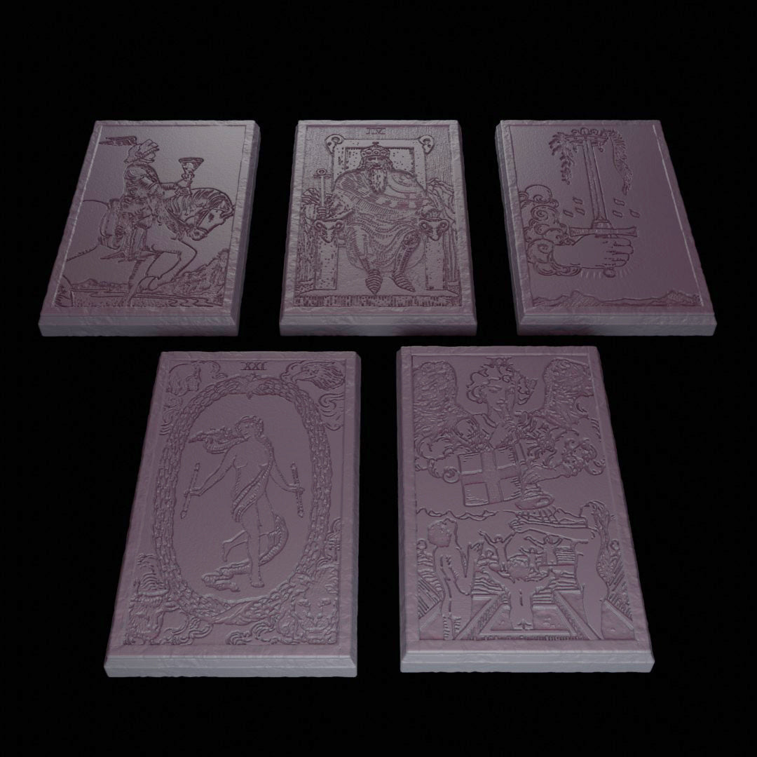 Cursed Tarot Tombs Set (Secret Passage Tomb Included)