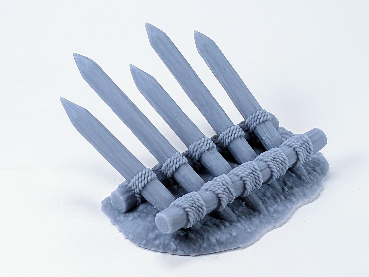 Wooden Stake Barricade