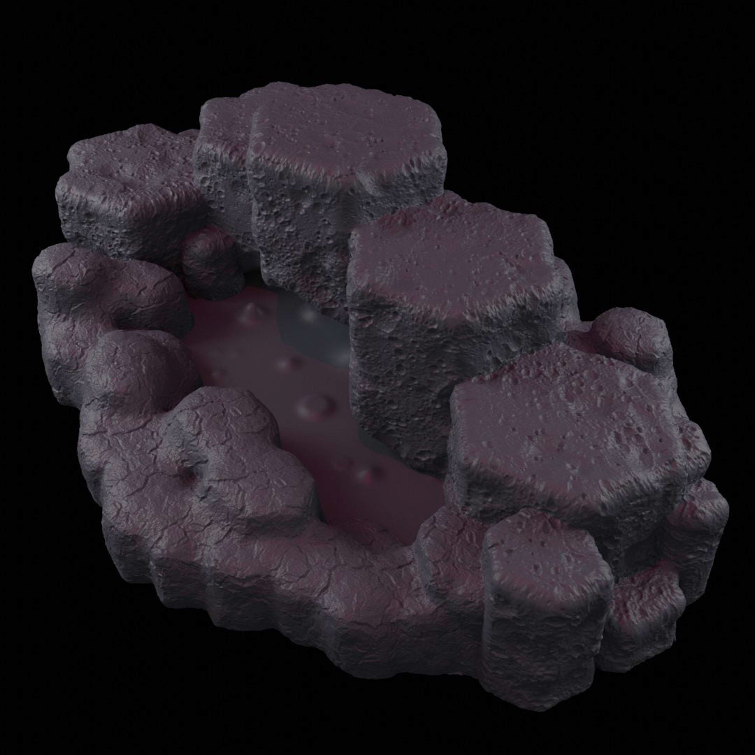 Obsidian Depths Lava Pools Set