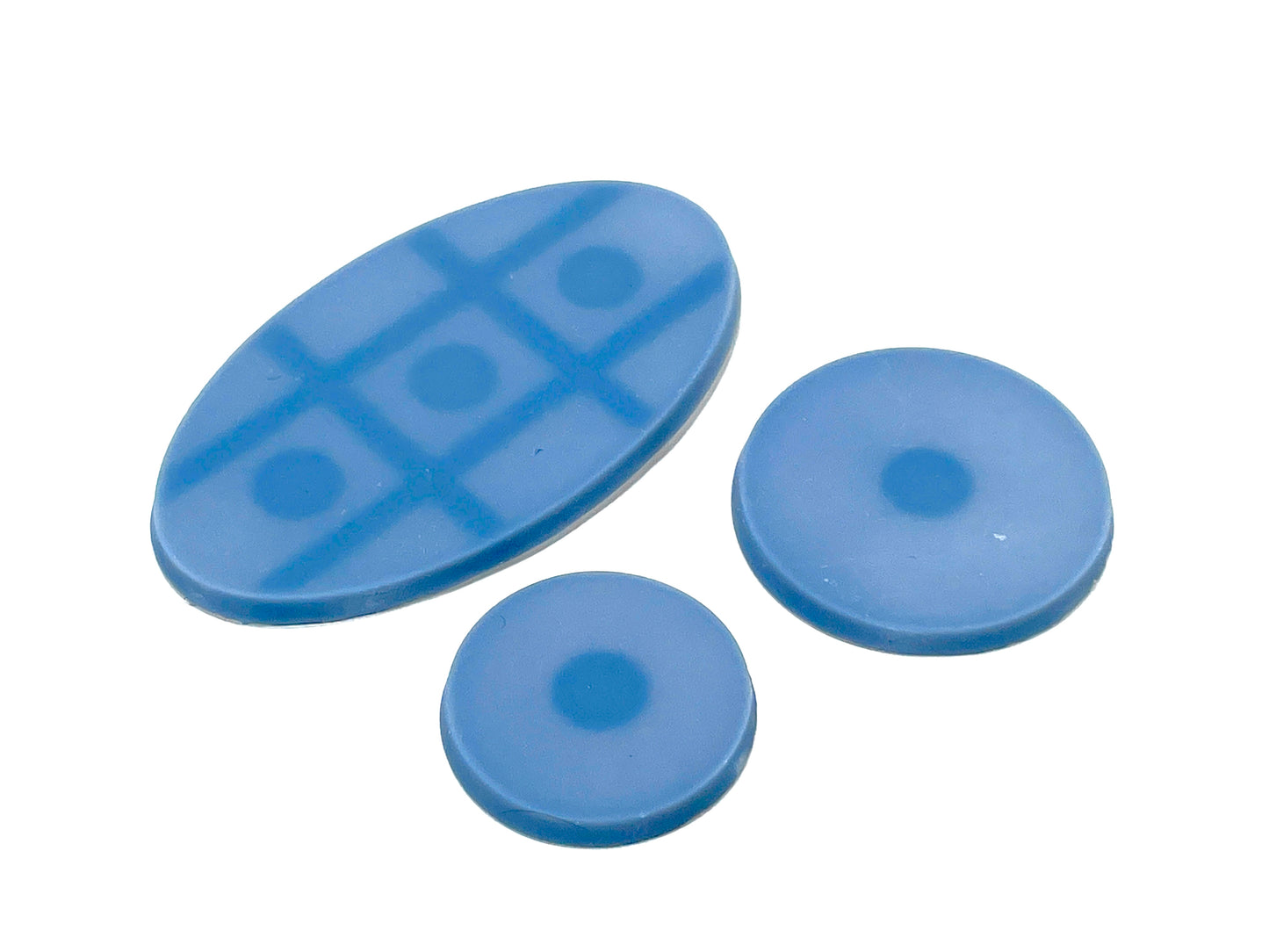 14-Piece Round Base Set with Magnet Slots : Base Blanks