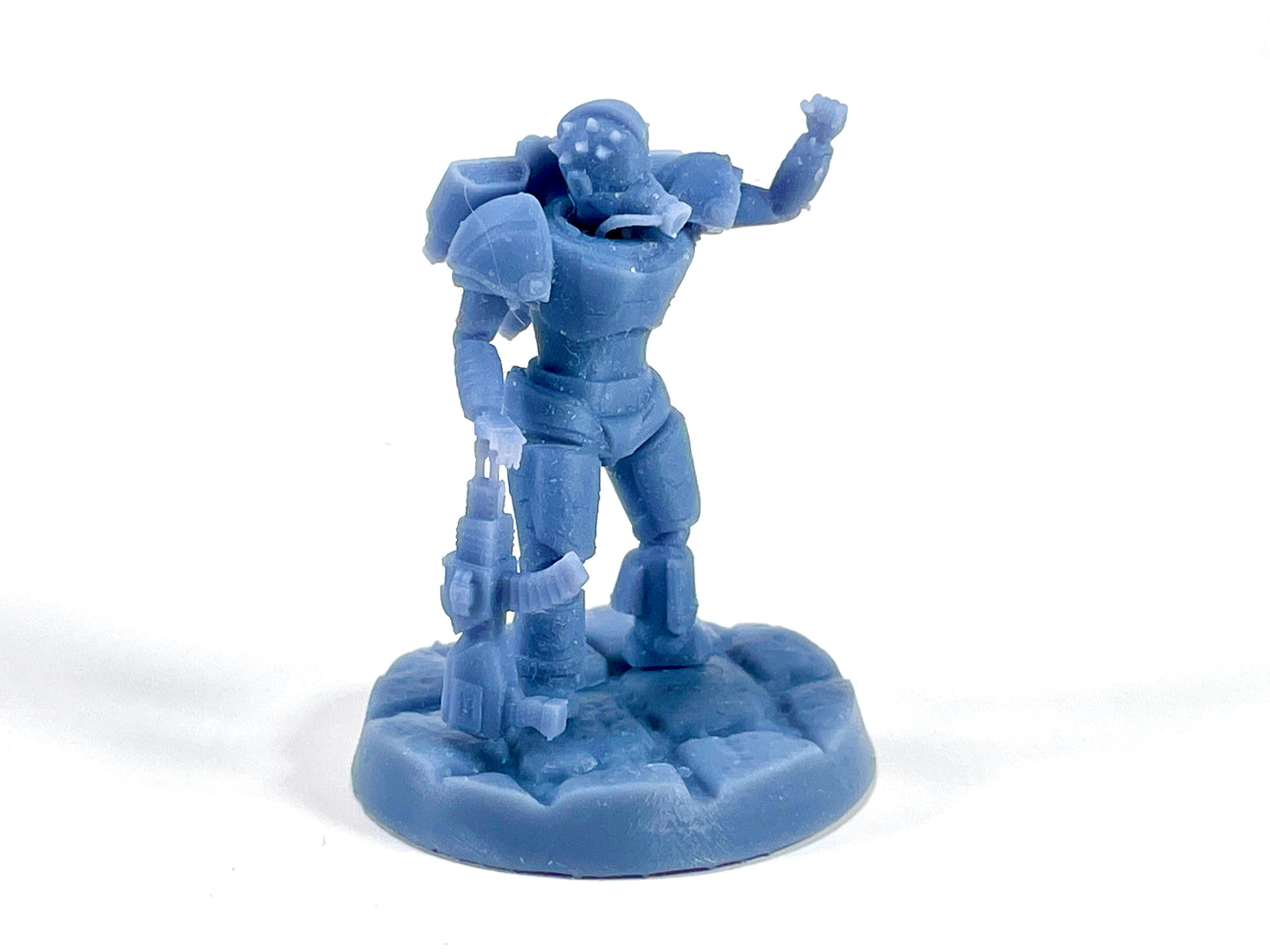 33-Piece Round Base Set with Magnet Slots : Cobblestone