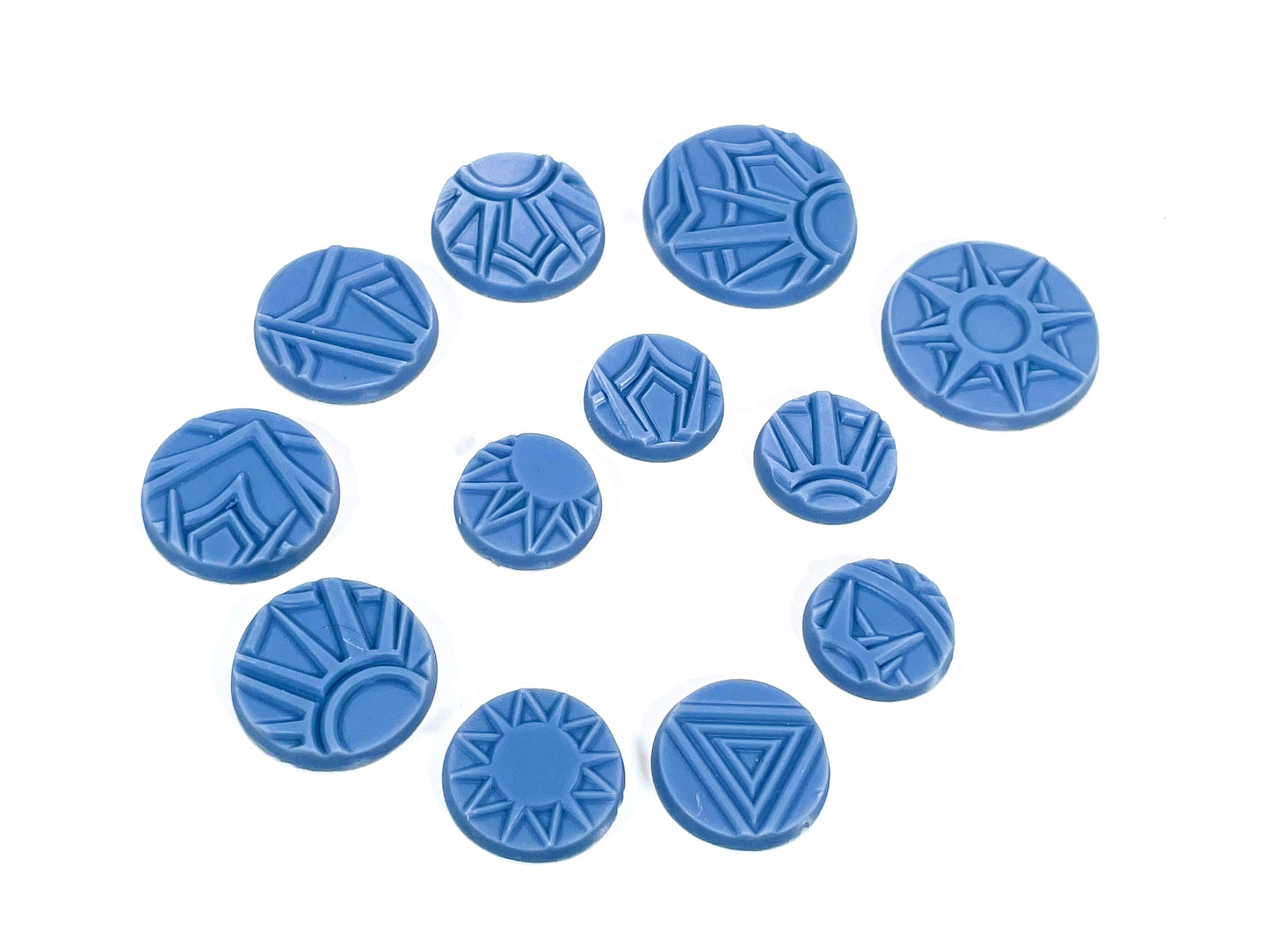 33-Piece Round Base Set with Magnet Slots : Aetherium Suns