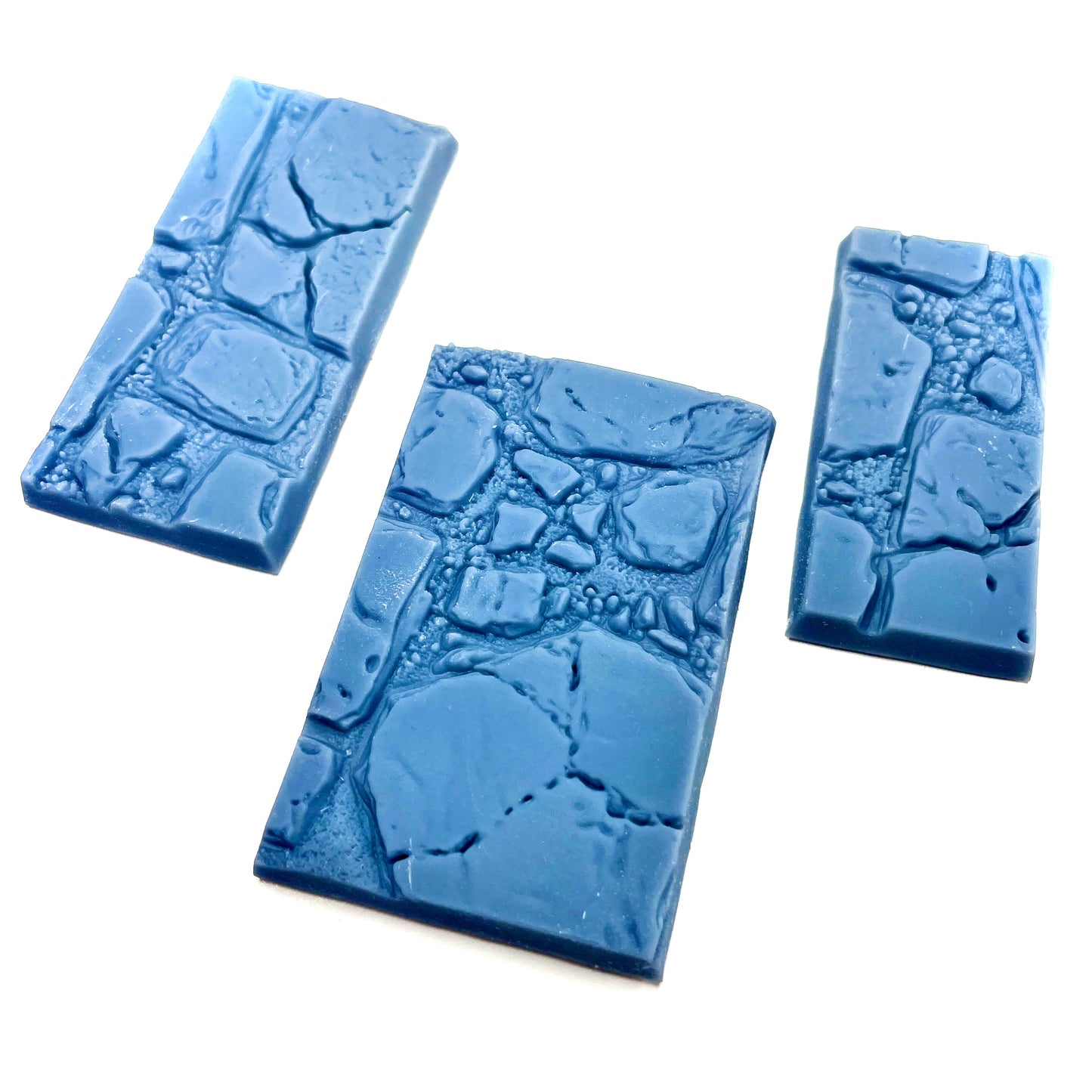 33-Piece Square Base Set with Magnet Slots : Broken Stone Slab