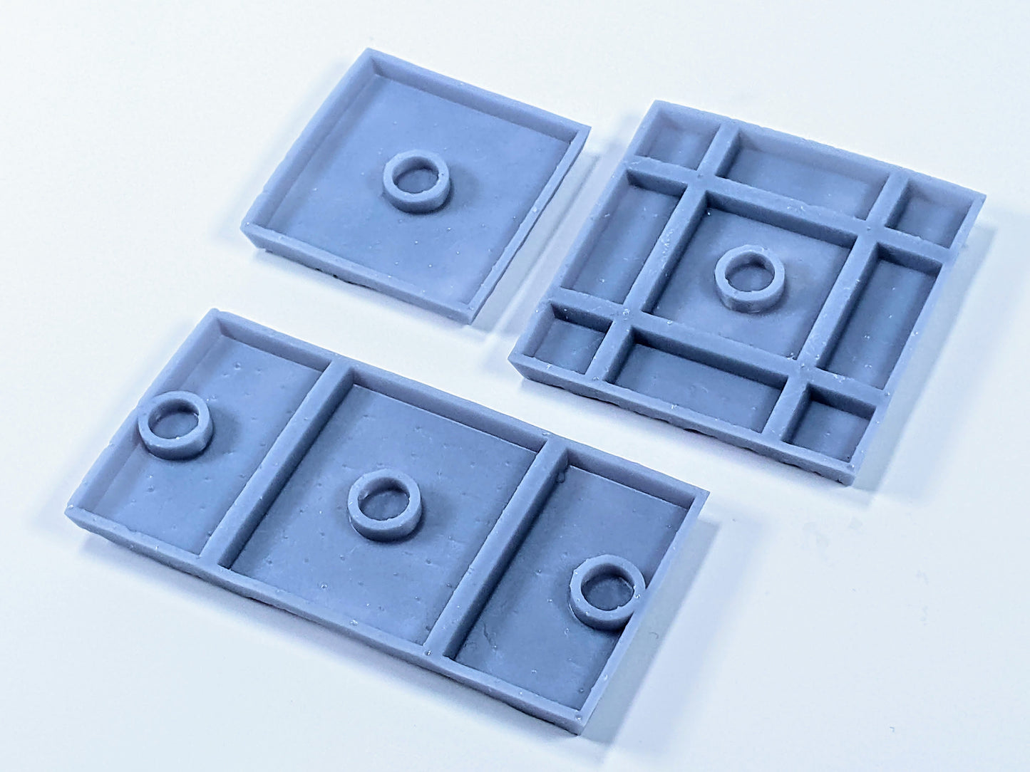 33-Piece Square Base Set with Magnet Slots : Broken Stone Slab