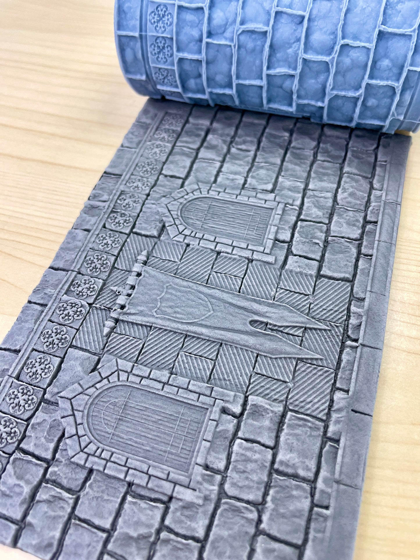 Print 'N' Roll: Medieval Castle | Texture Roller and Terrain Set