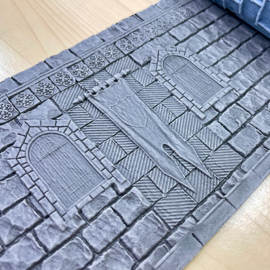 Print 'N' Roll: Medieval Castle | Texture Roller and Terrain Set