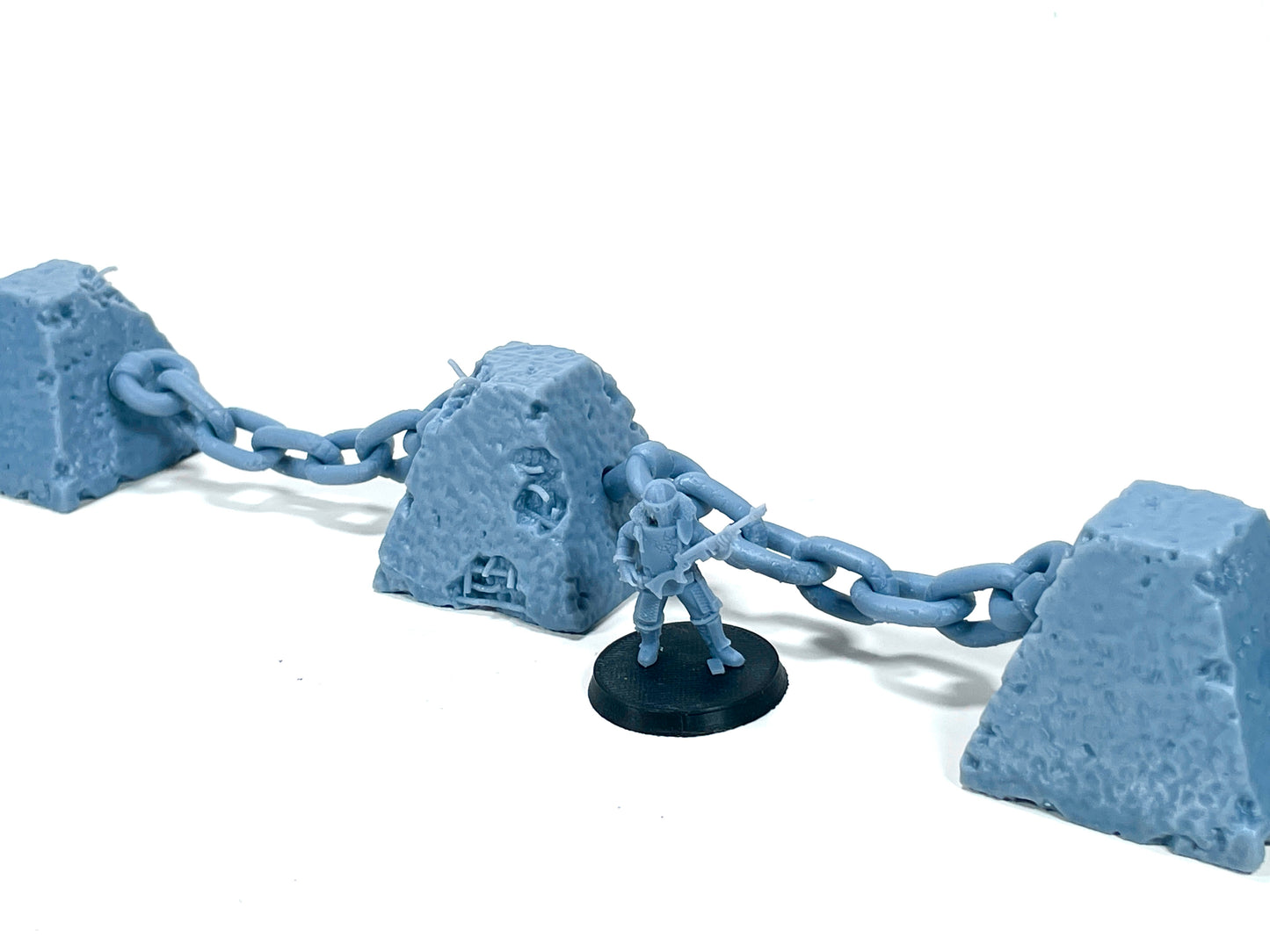 Chain Barricades | Tank Traps