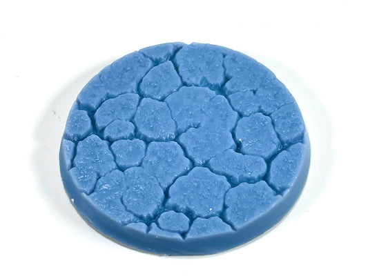 33-Piece Round Base Set with Magnet Slots : Cracked Rock
